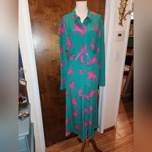 Twisted Wunder  horse print maxi dress